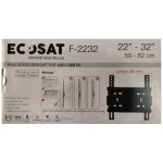 support-tv-mural-fix-ecosat-f-2232-pour-ecran-22-32-noir
